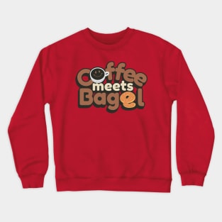 Coffee meets Bagel Crewneck Sweatshirt